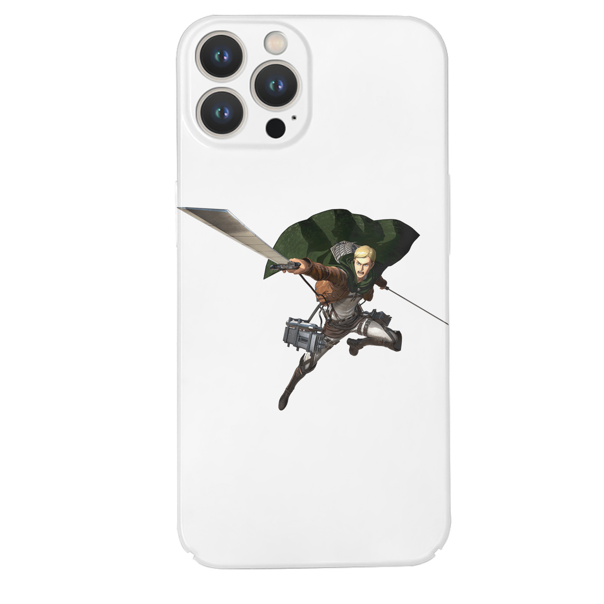 （画像用） 進撃の巨人 エルヴィン・スミス Attack on Titan Erwin Smith 【iPhone 14シリーズ対応】ハードケース